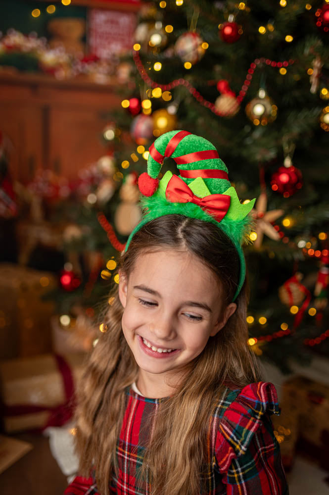Świąteczna Opaska Elfa