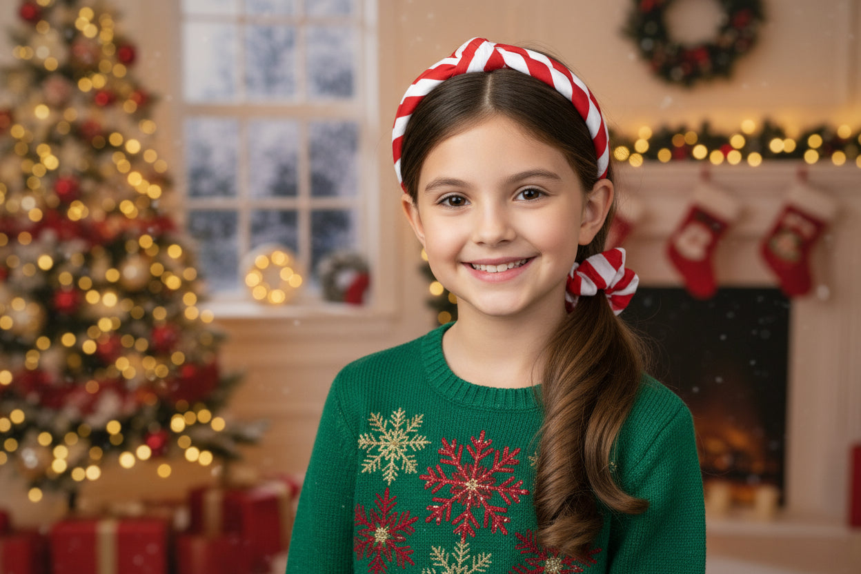 Świąteczna Opaska na Głowe