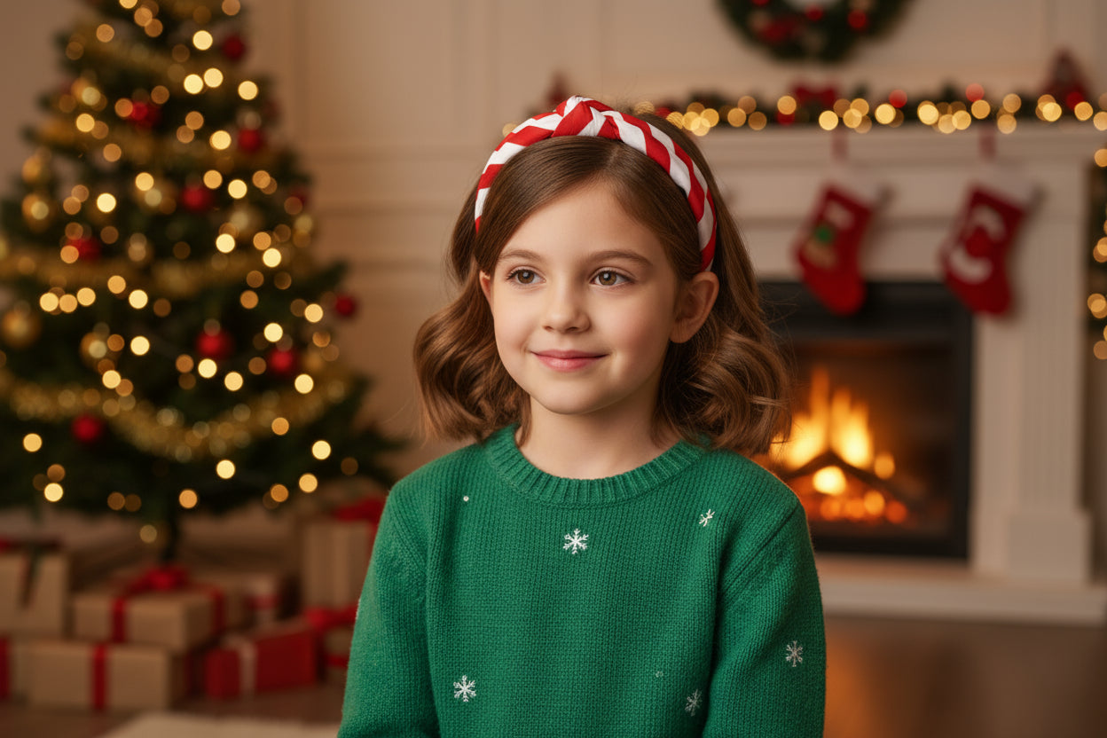 Świąteczna Opaska na Głowe