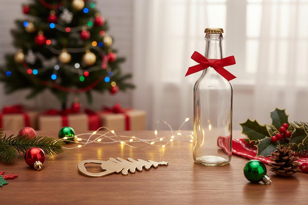 Świąteczny Otwieracz do Butelek