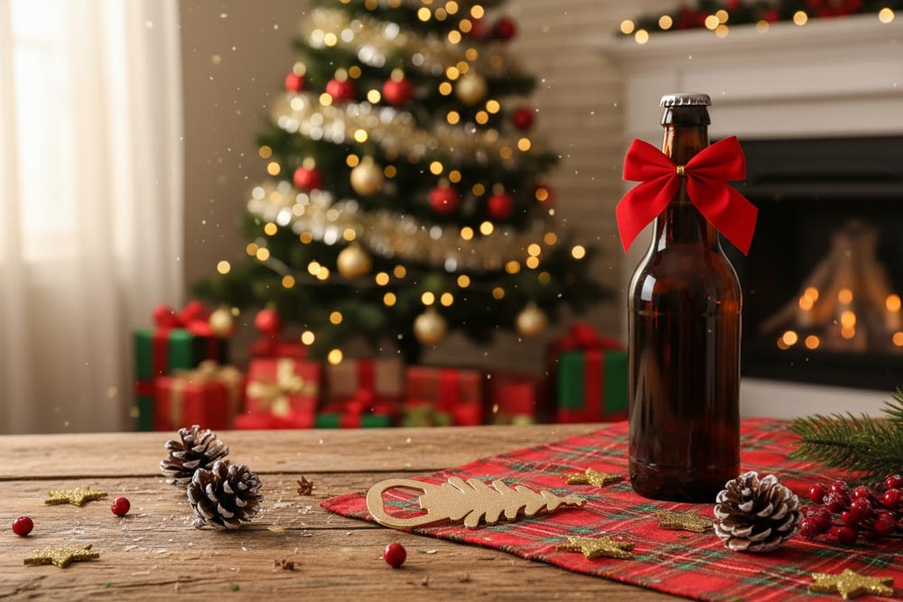 Świąteczny Otwieracz do Butelek