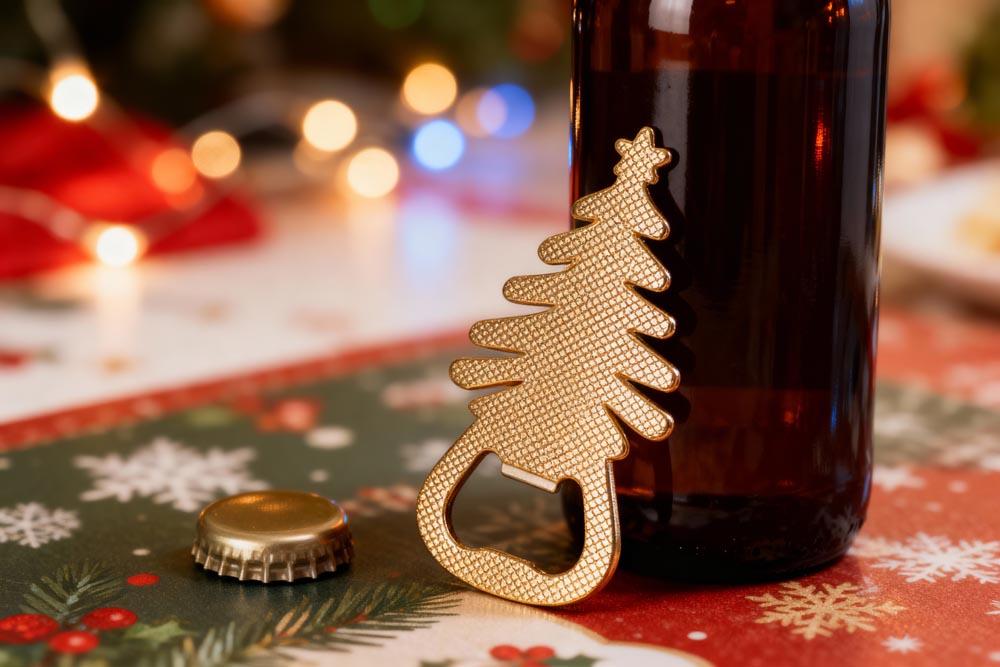 Świąteczny Otwieracz do Butelek