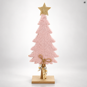 Drewniana figurka mikołaja, świąteczna dekoracja 36 cm