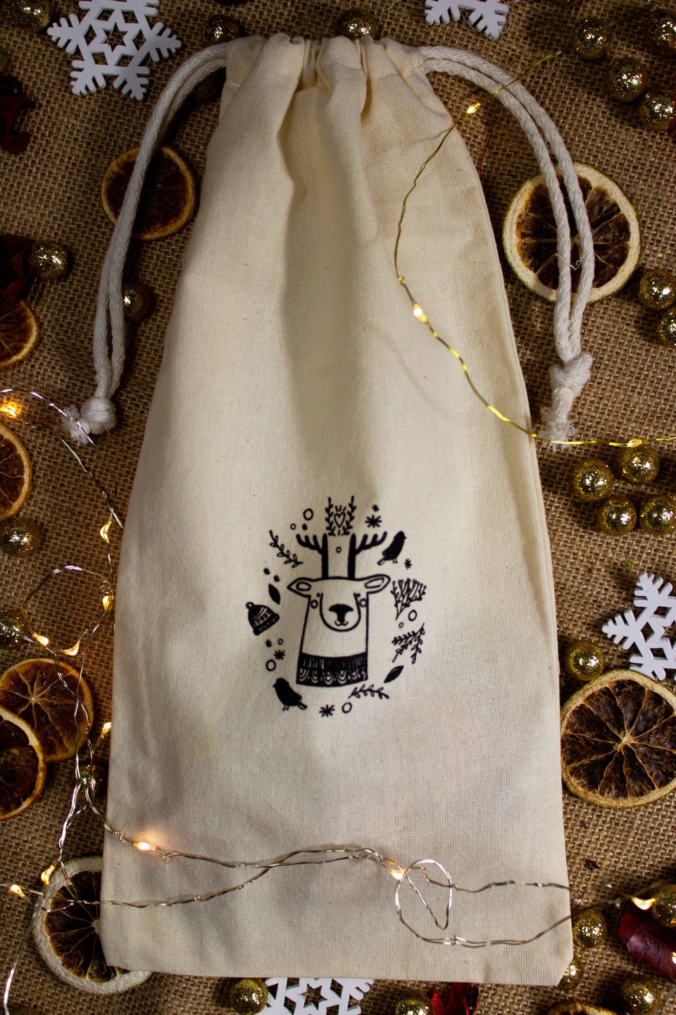 Worek Bawełniany 160x340mm Ecru