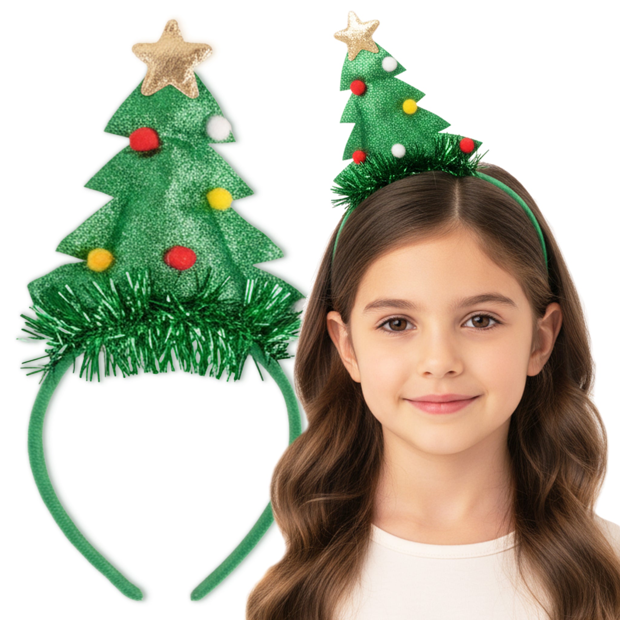 Świąteczna Opaska Choinka