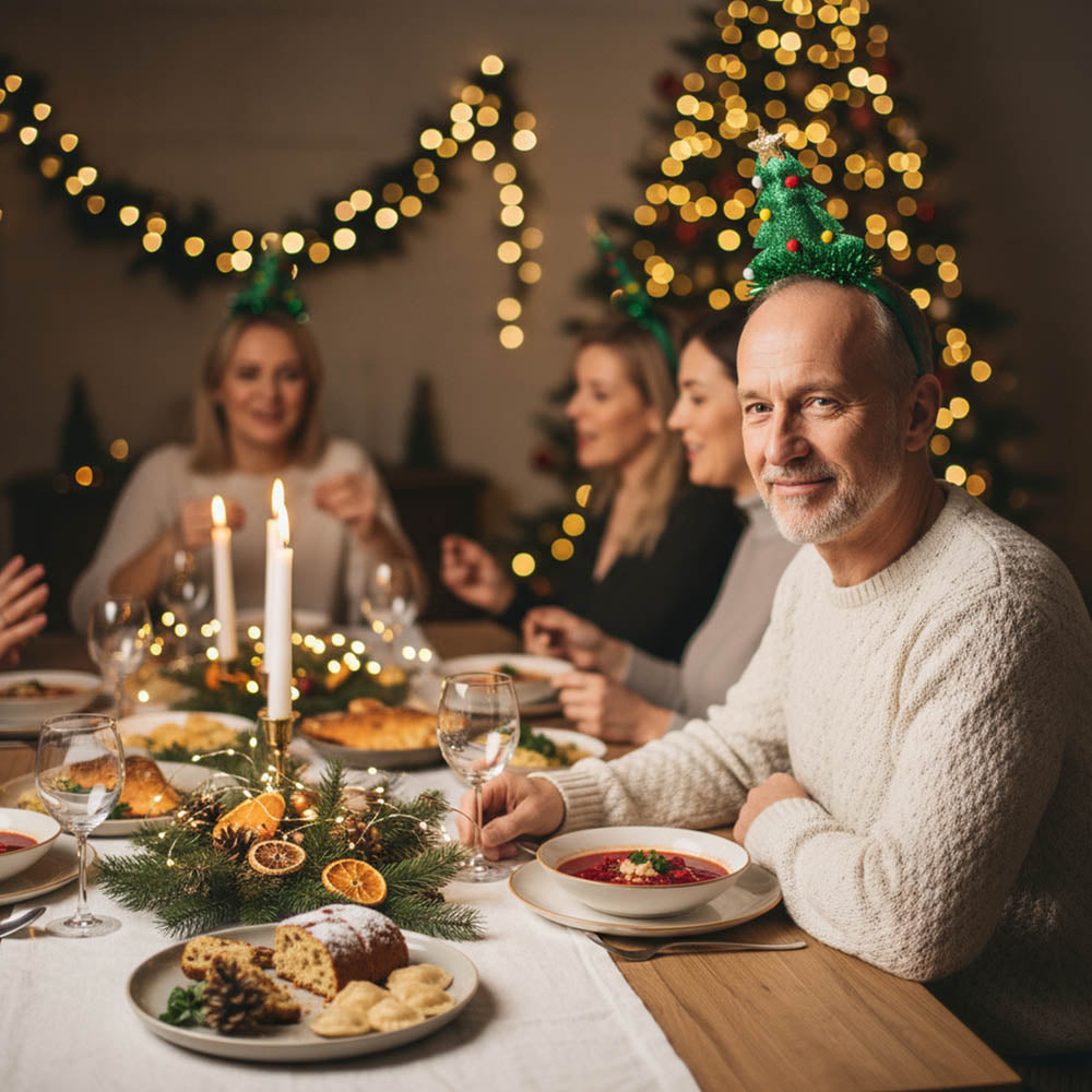 Świąteczna Opaska Choinka