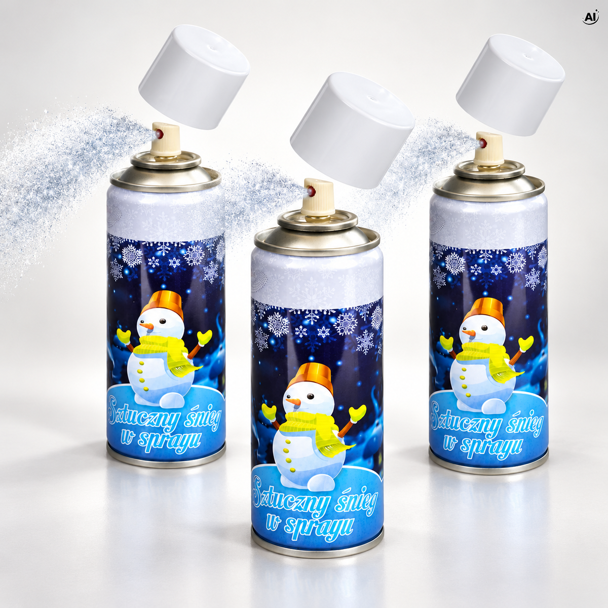 Sztuczny Śnieg w Sprayu 3 szt
