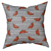 Poduszka Świąteczna 400×400mm – Bawełna z Motywem Arbuzów