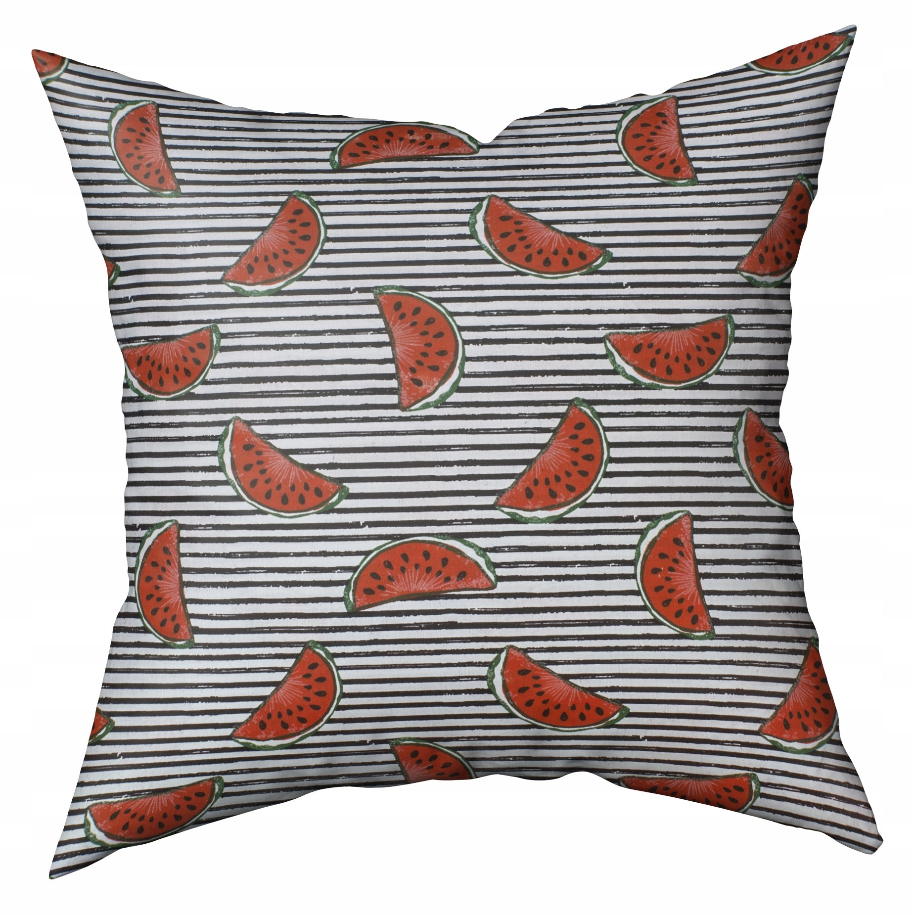 Poduszka 400×400mm – Bawełna z Motywem Arbuzów