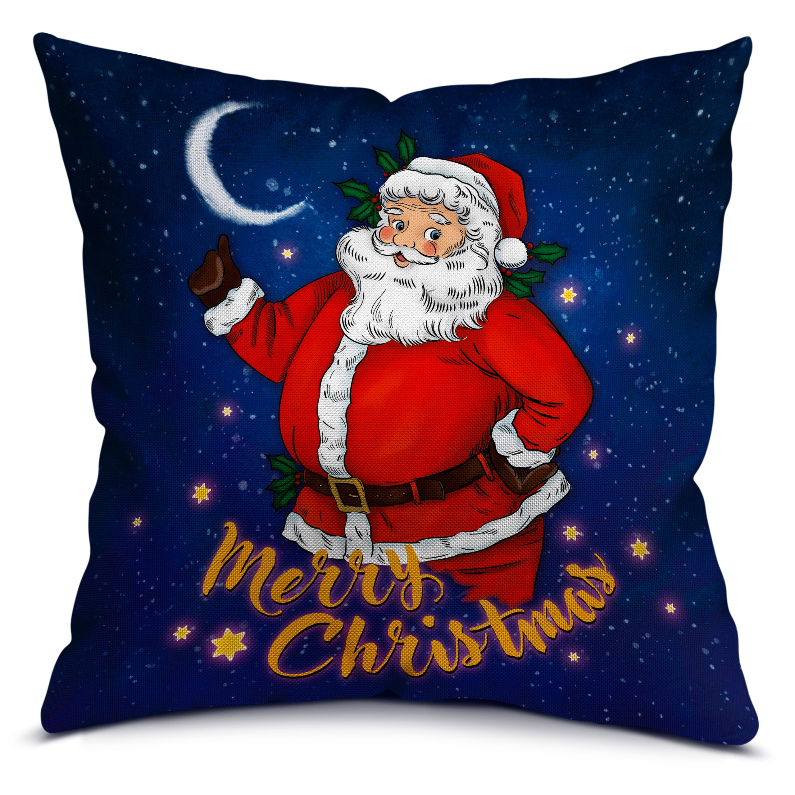Poduszka Świąteczna 250×250mm – Mikołaj