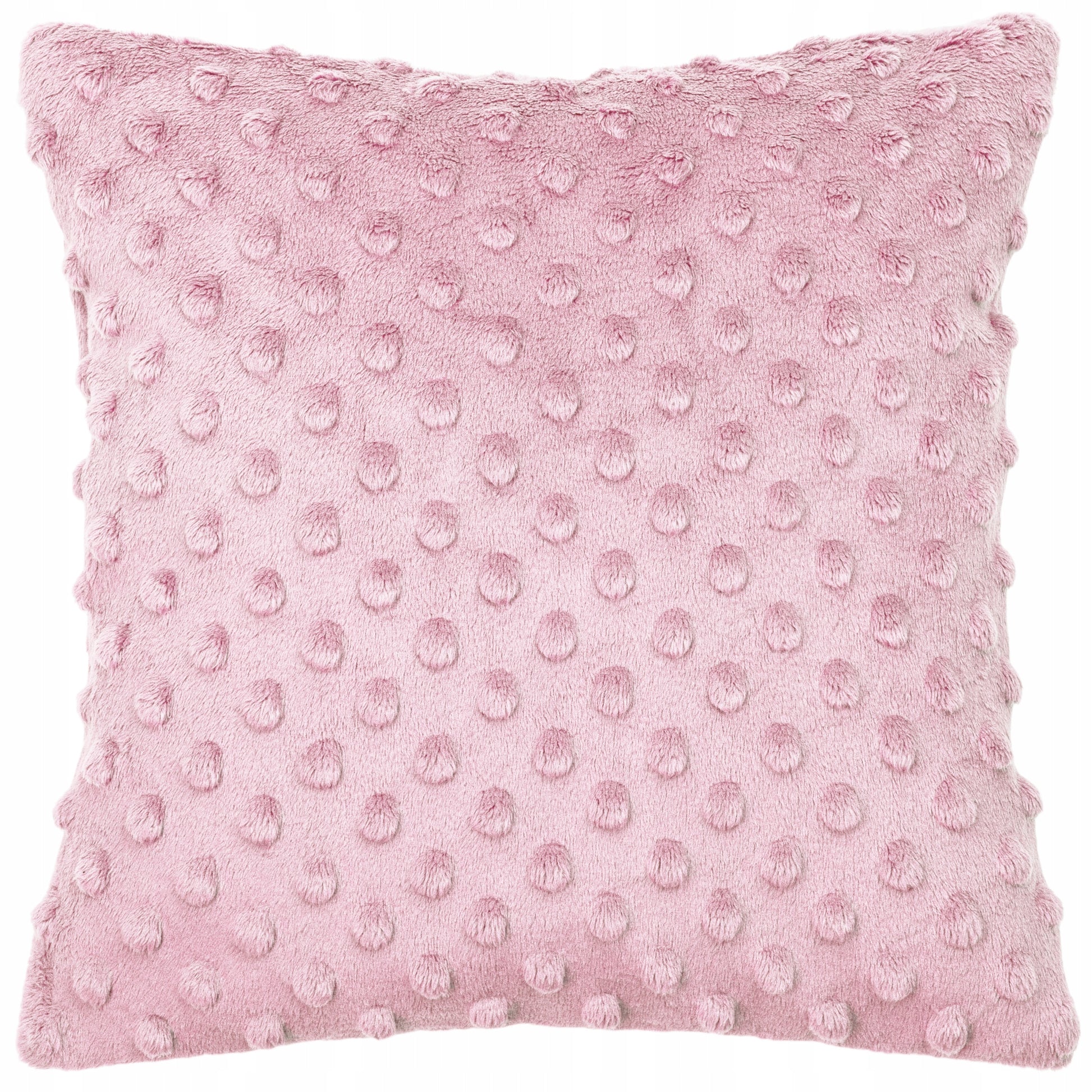 Poduszka Minky 250×250mm – Pastelowy Róż