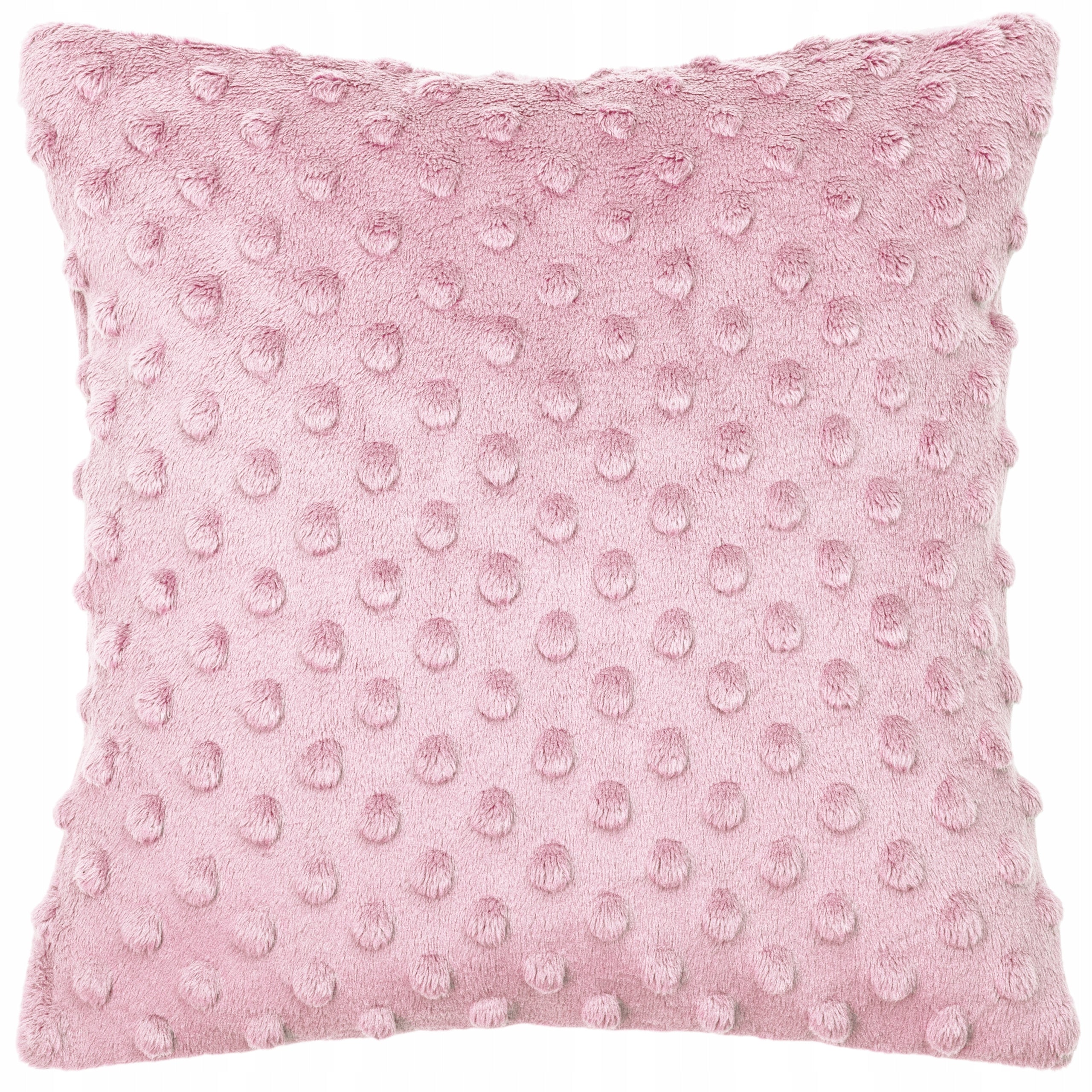 Poduszka Minky 250×250mm – Pastelowy Róż