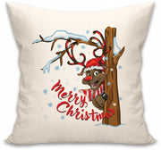 Poduszka Świąteczna 250×250mm – Renifer
