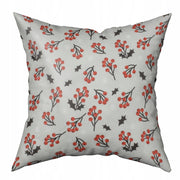 Poduszka Świąteczna 40x40cm  Jarzębina