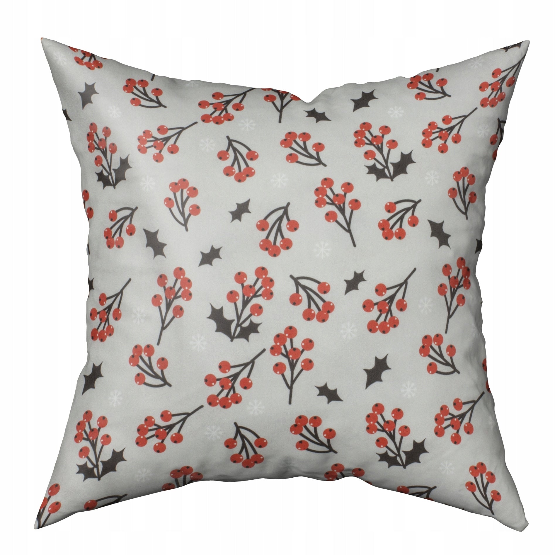 Poduszka Świąteczna 40x40cm  Jarzębina