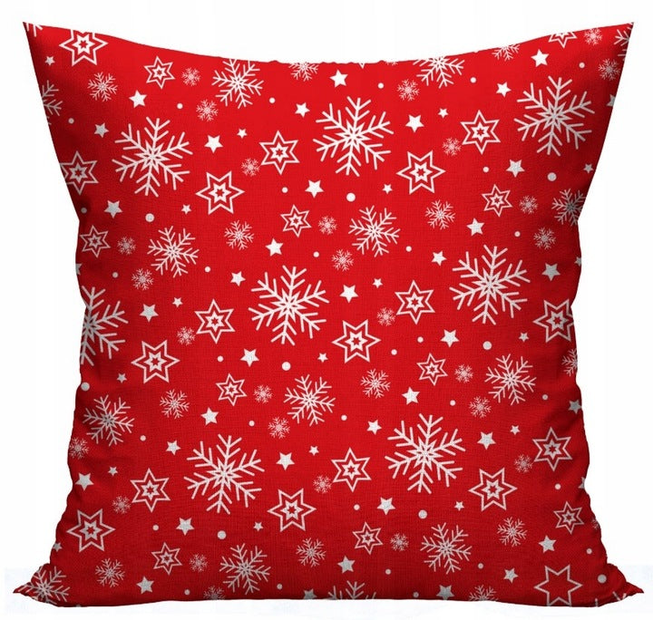 Poduszka 40x40cm Śnieżynki
