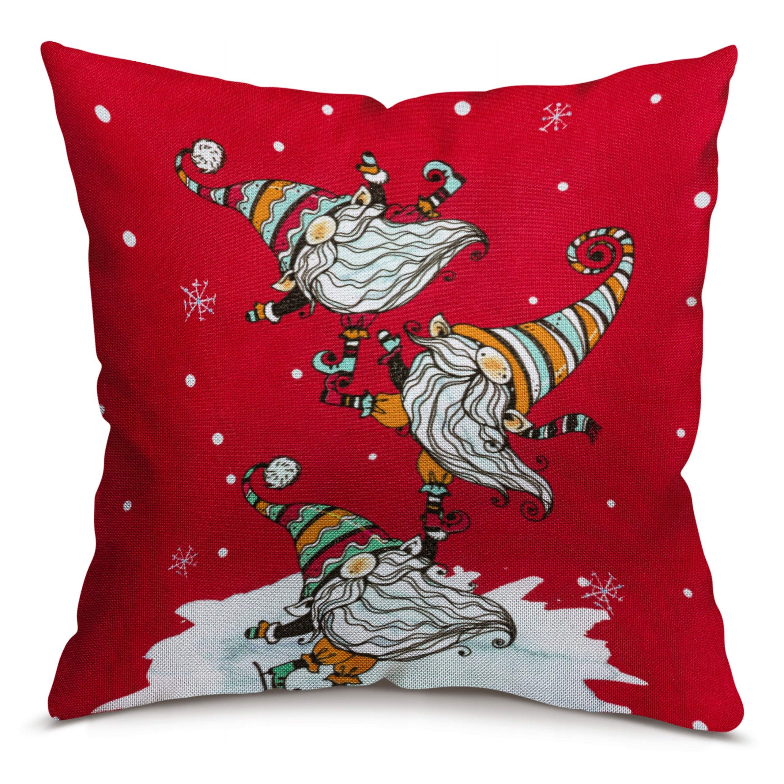 Poduszka Świąteczna 250x250mm – Skrzaty