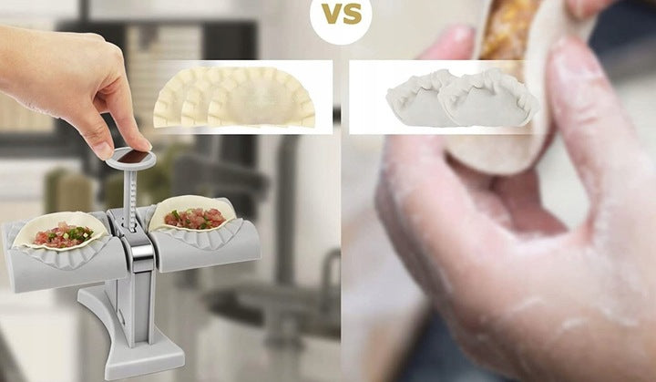 Podwójna maszynka do lepienia pierogów