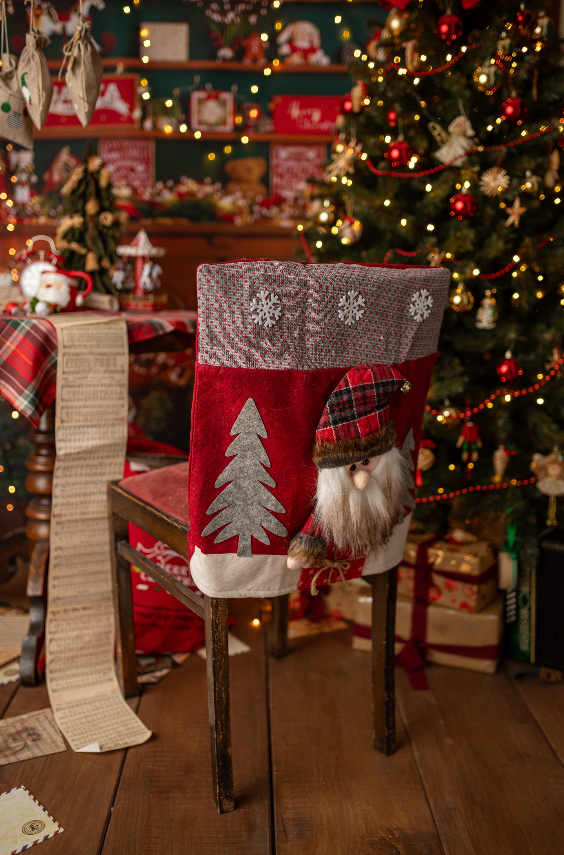 Pokrowiec Na Krzesło Oparcie