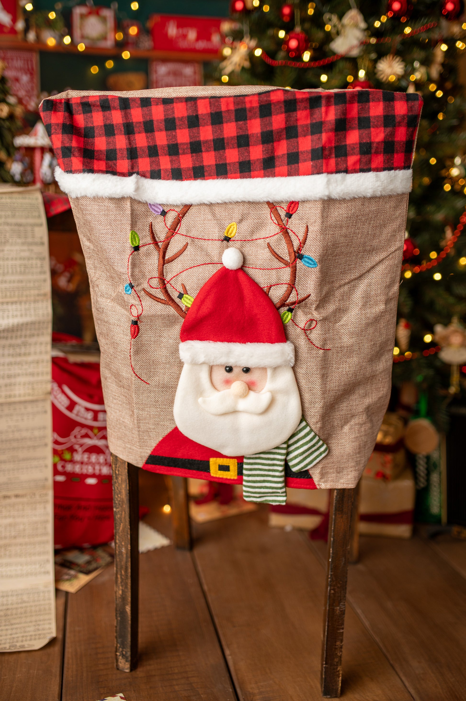 Pokrowiec Na Krzesło Mikołaj