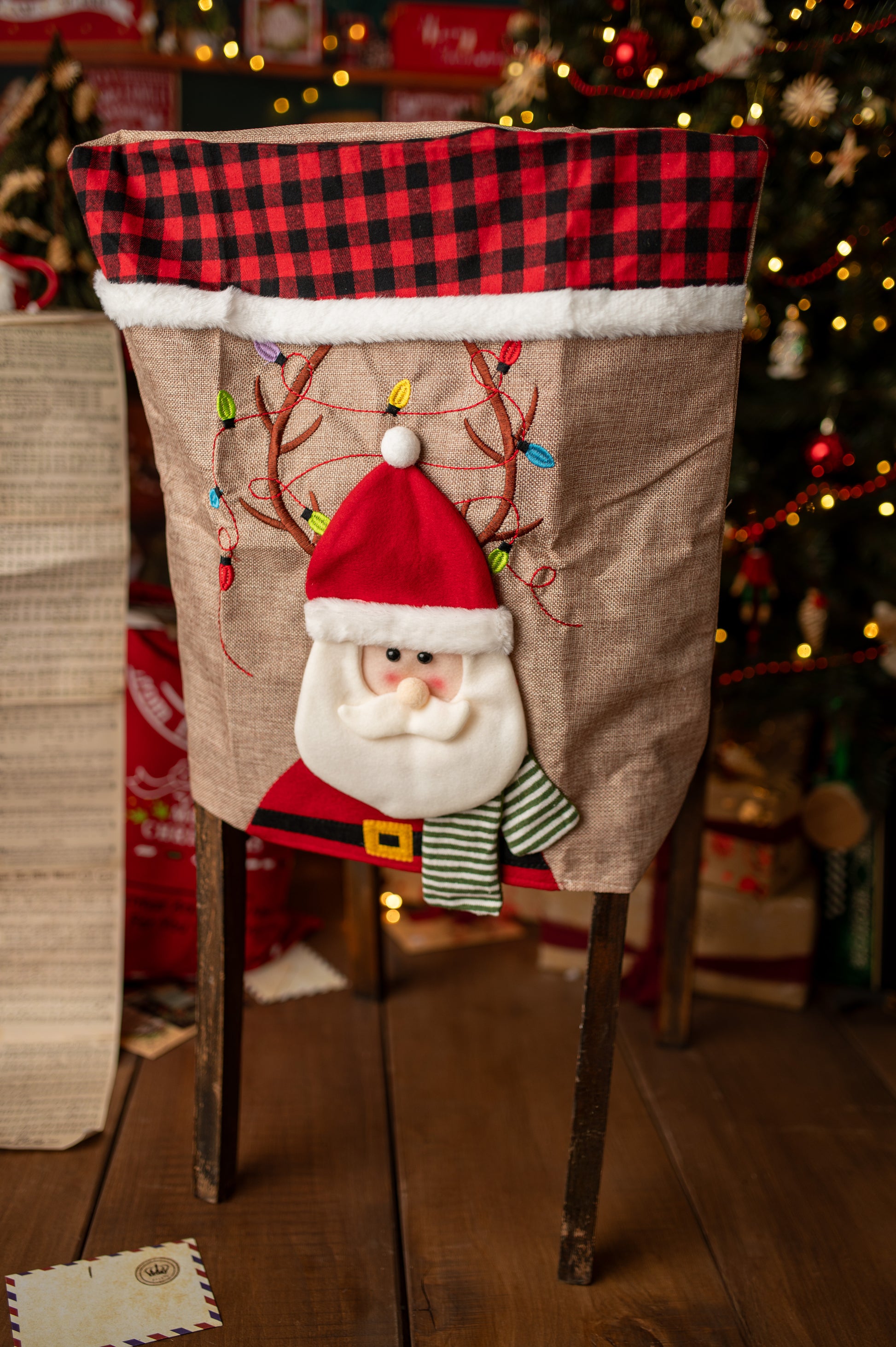 Pokrowiec Na Krzesło Mikołaj