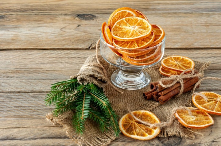 Naturalne Suszone Plastry Pomarańczy