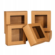 Pudełka Prezentowe z Okienkiem  Zestaw 5 sztuk