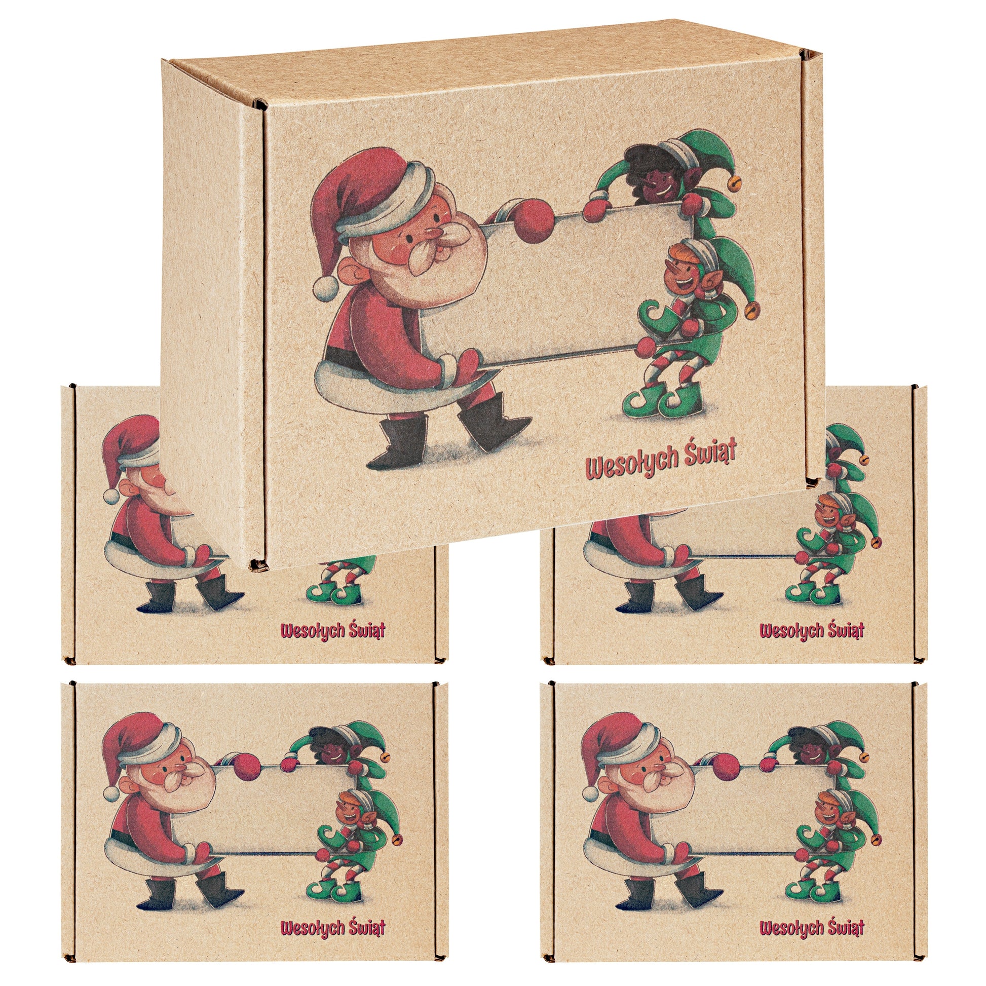 Pudełko Świąteczne 5 szt