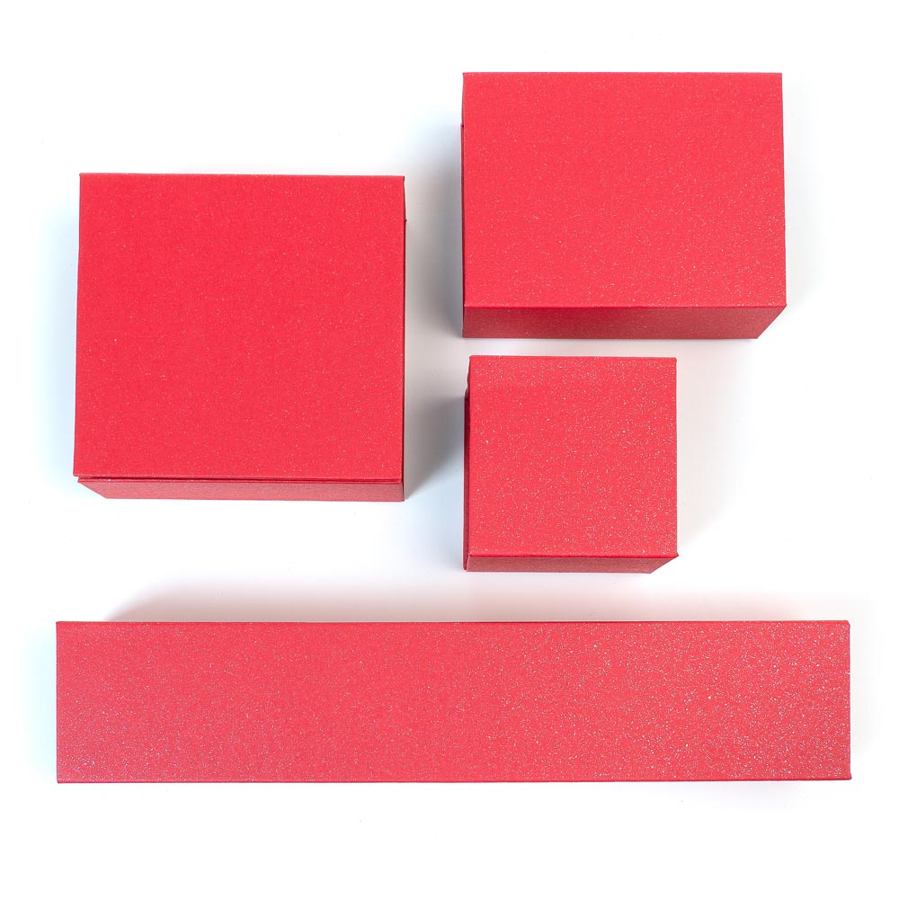 Ozdobne Pudełka Prezentowe Na Biżuterię 4szt.