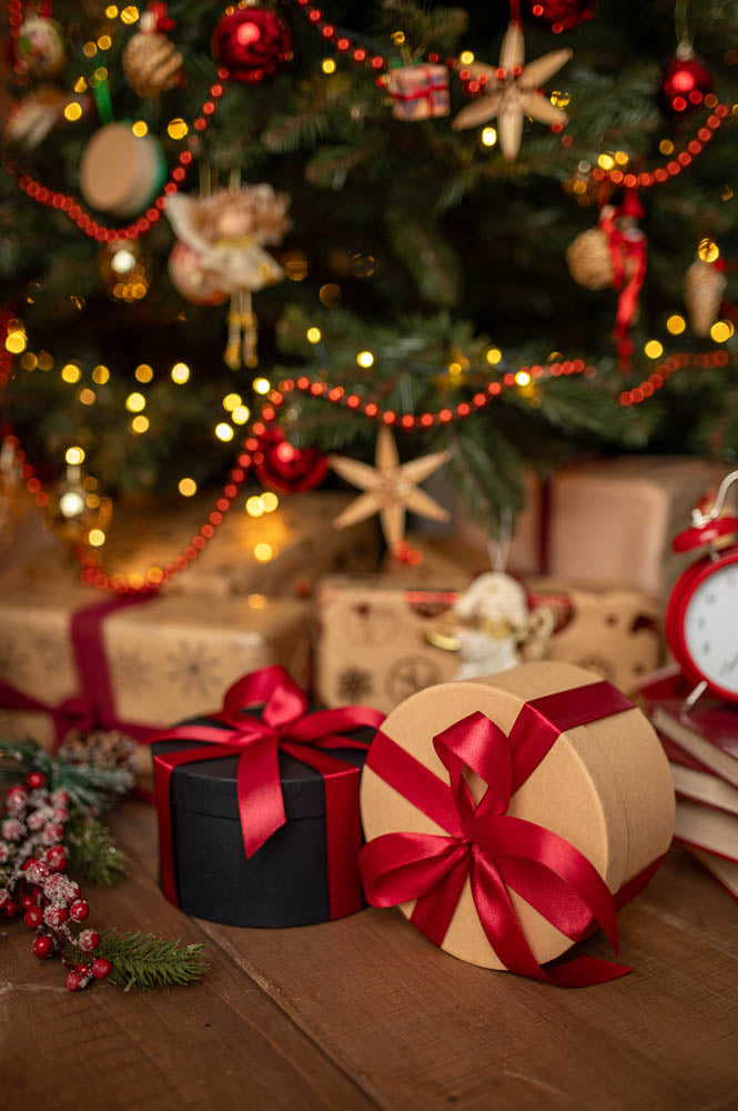 Zestaw Kraftowych Pudełek Prezentowych 4szt.