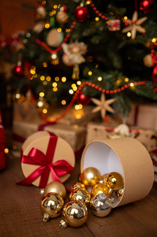 Zestaw Kraftowych Pudełek Prezentowych 4szt.