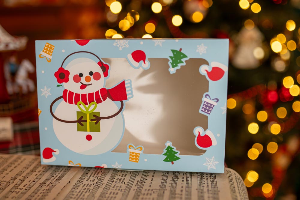 Pudełka Świąteczne 4szt