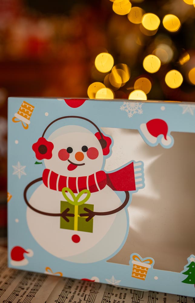 Pudełka Świąteczne 4szt