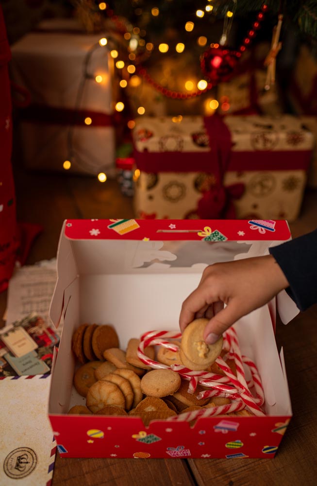 Pudełka Świąteczne 4szt