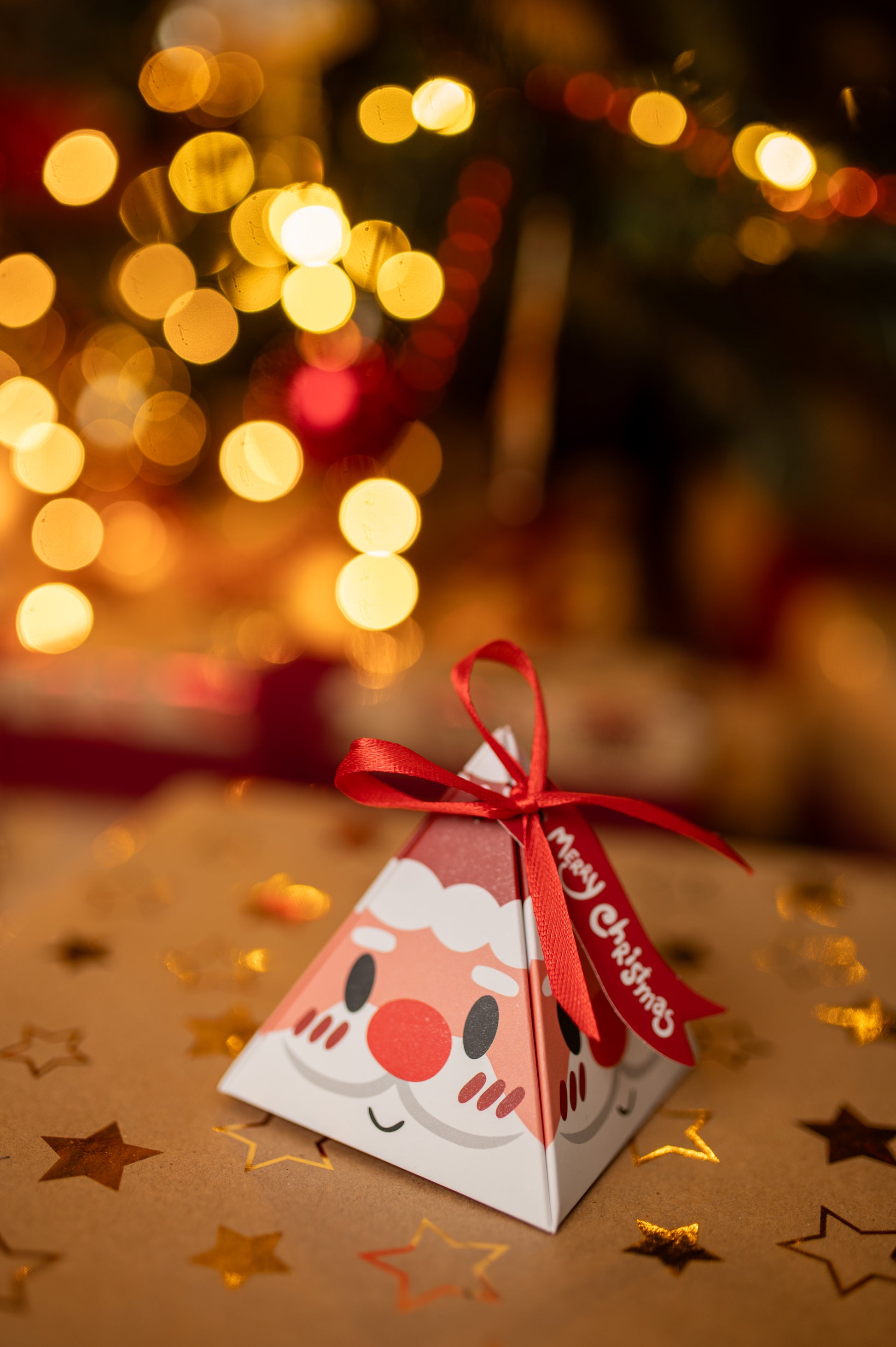 Pudełka Świąteczne Zawieszki 4szt