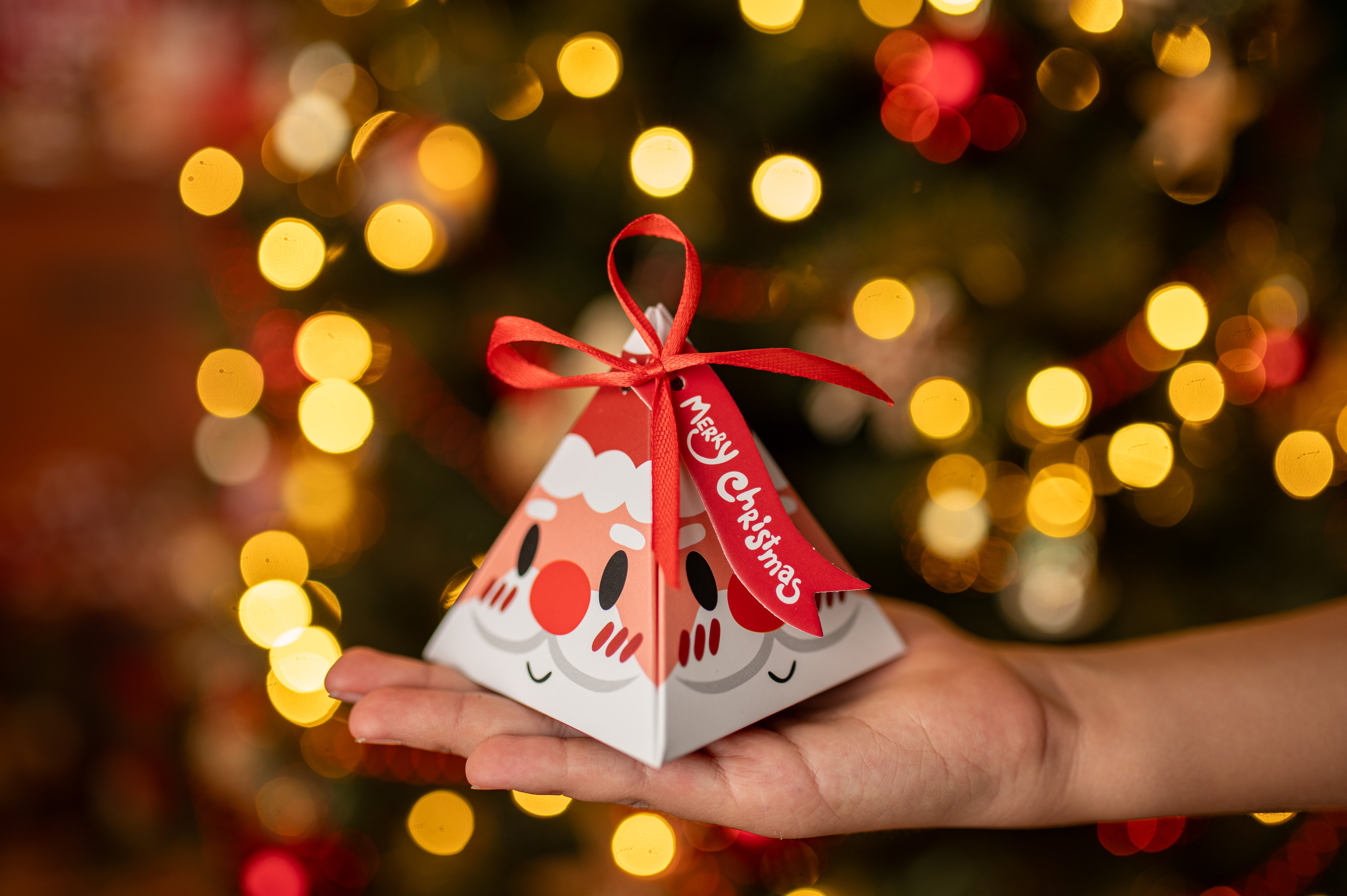 Pudełka Świąteczne Zawieszki 4szt