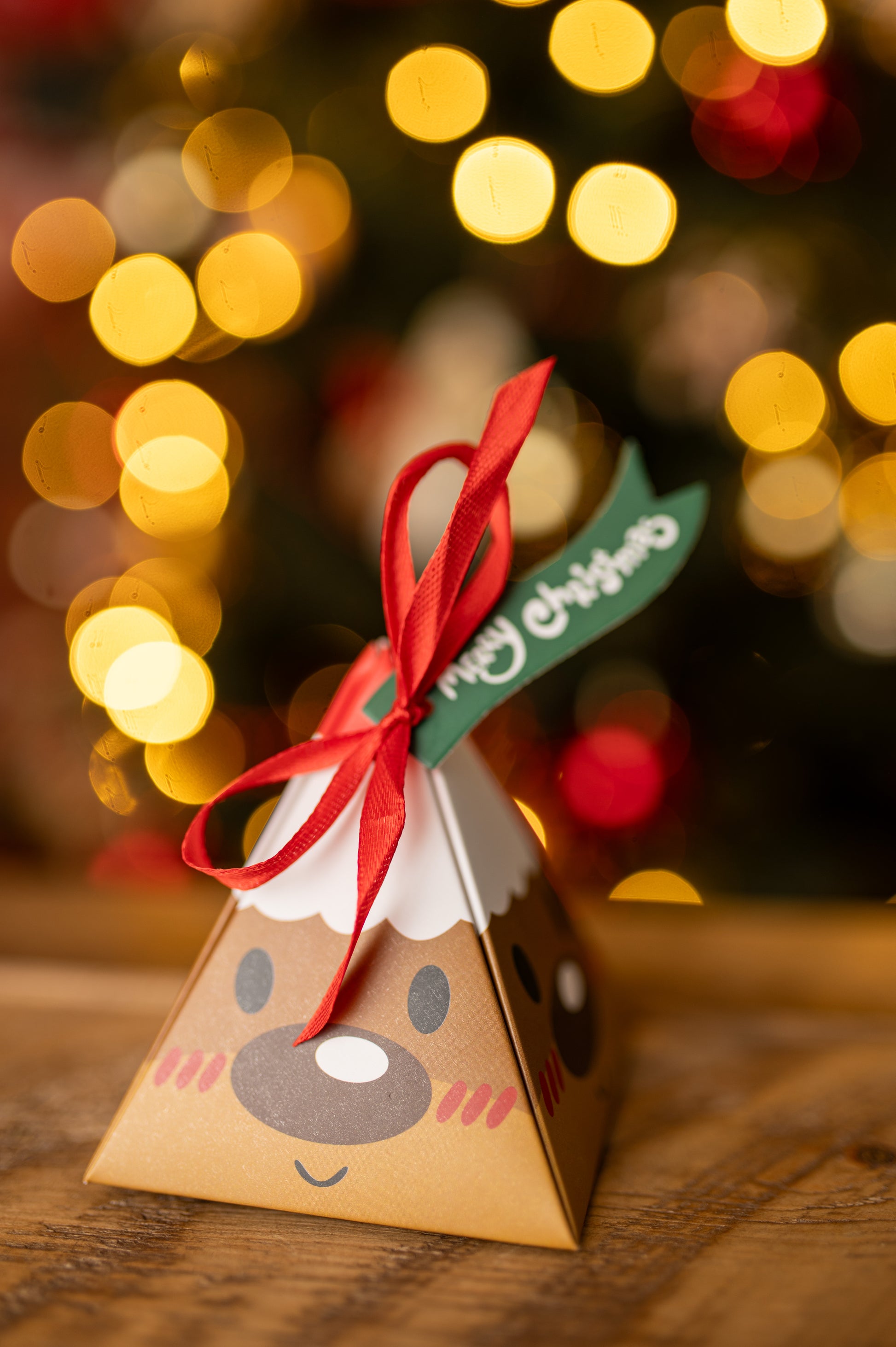 Pudełka Świąteczne Zawieszki 4szt