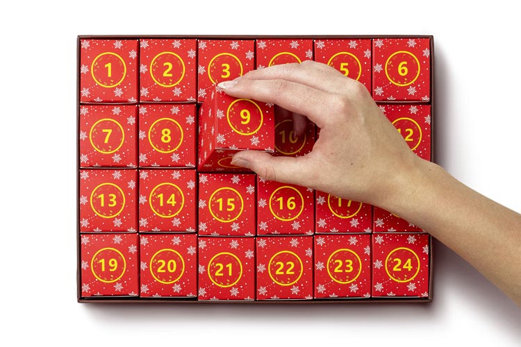 Kalendarz adwentowy – puzzle