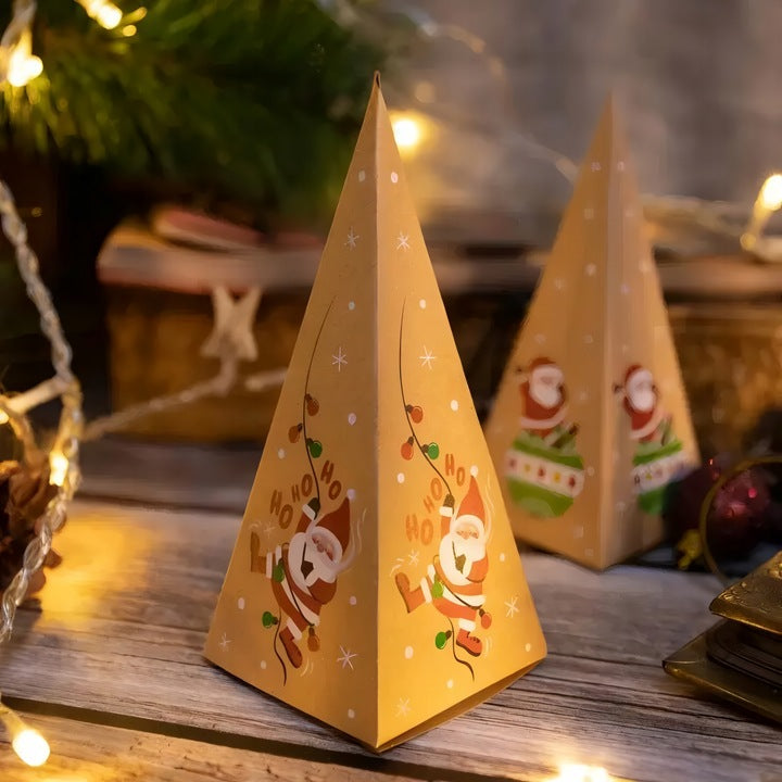 Pudełkowy kalendarz adwentowy 3D Domek