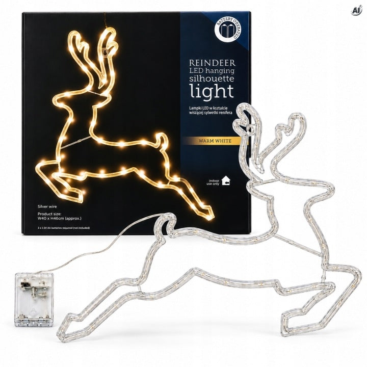 Renifer LED Świetlny 48 cm