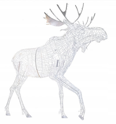 Renifer Świecący 2,5m ozdoba uliczna