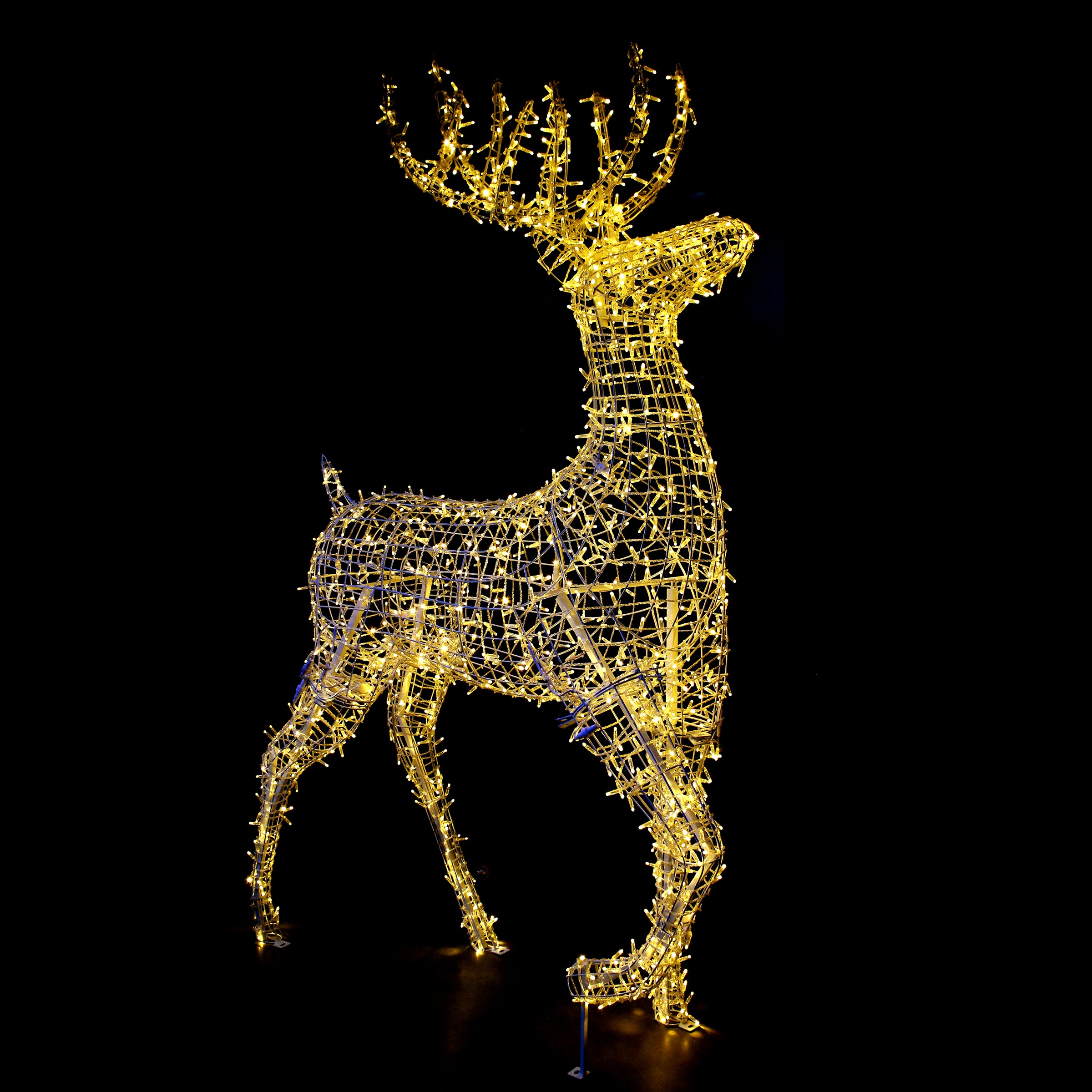 Renifer Ozdoba Ogrodowa 2,5x1,2m LED