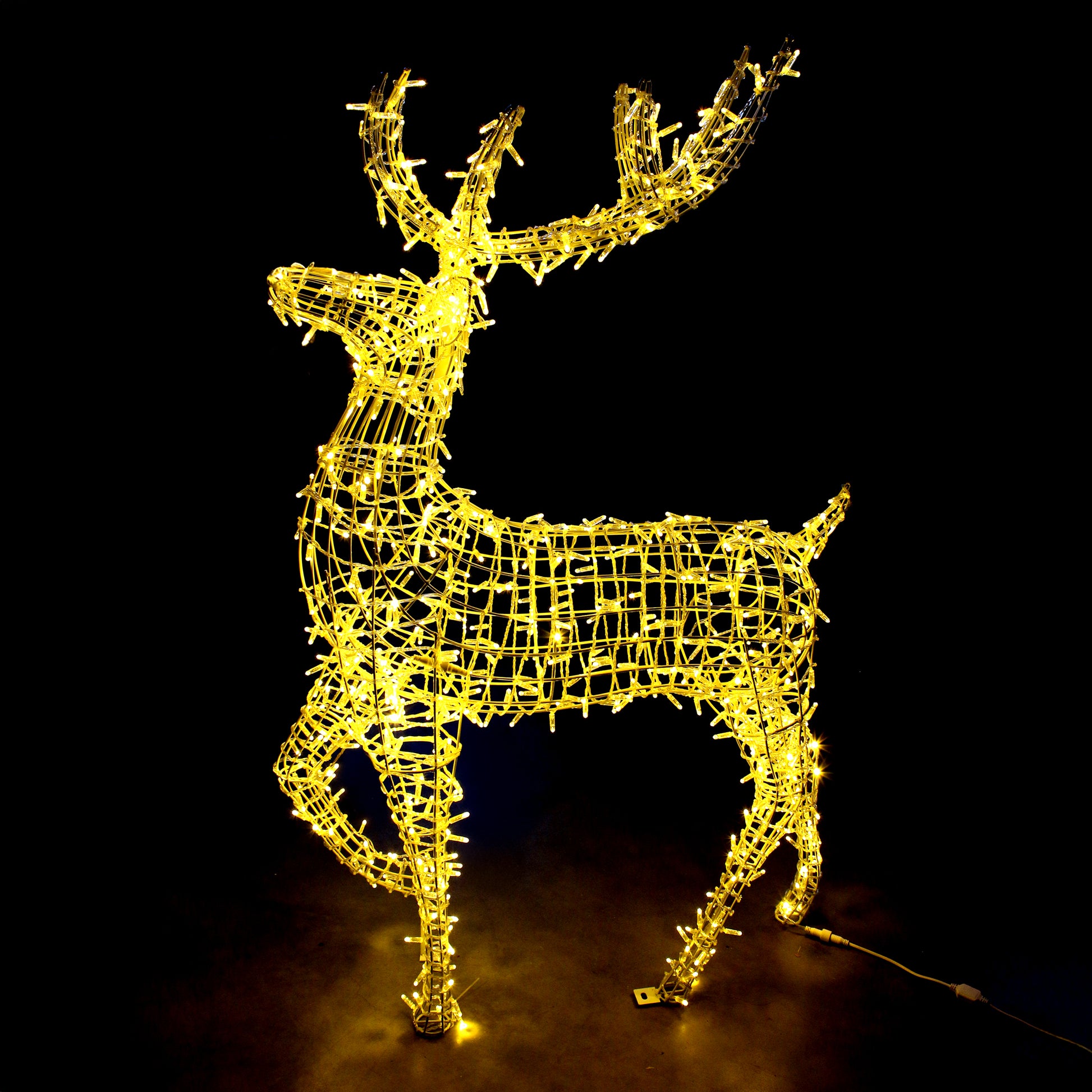 Duży Renifer 1,6m Świąteczna Ozdoba Uliczna