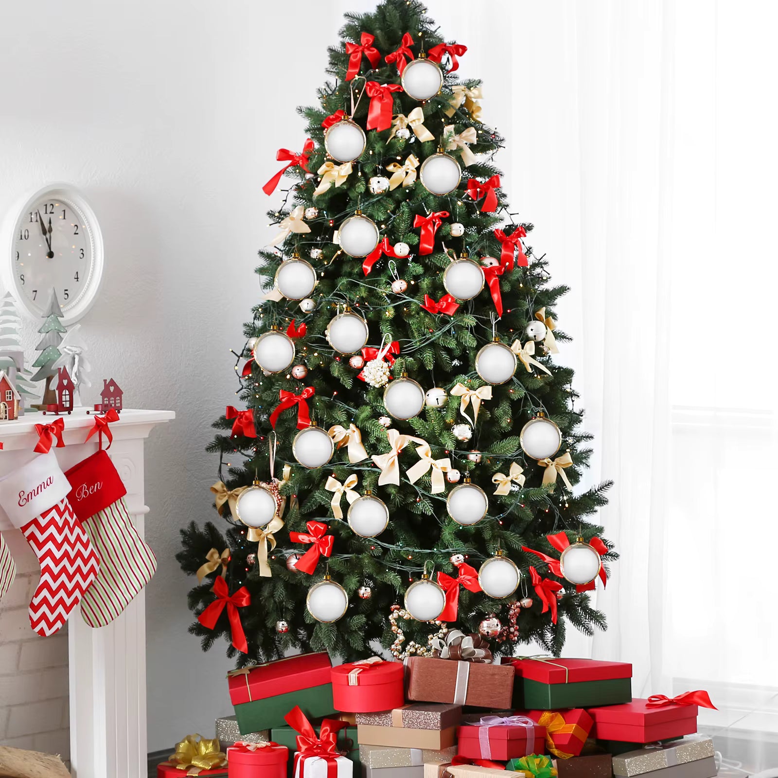 Bombki Styropianowe Zestaw Do Dekoracji