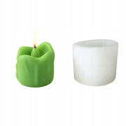 Silikonowa Forma Do robienia Odlewów Świeczek