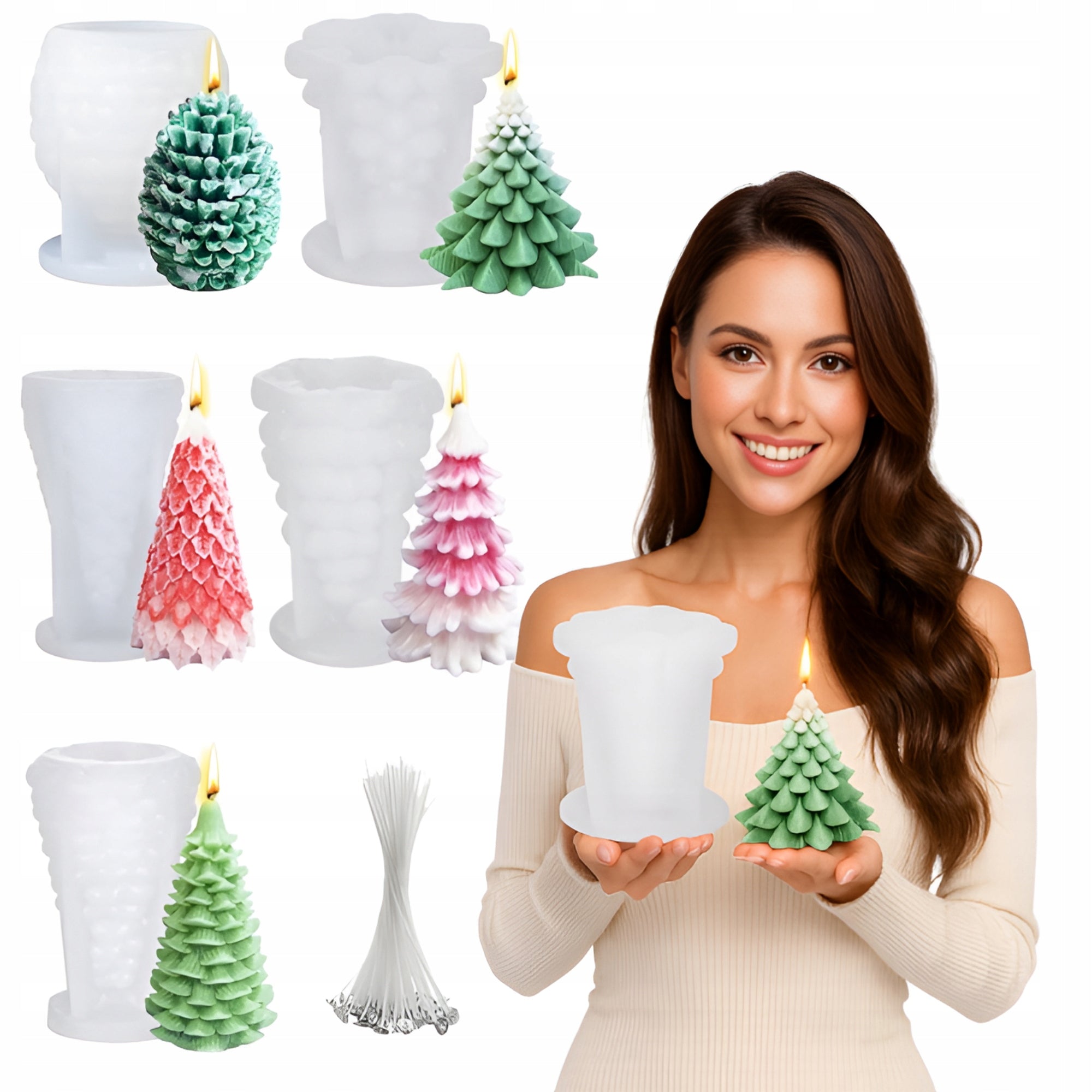 Silikonowe Formy Do Świec