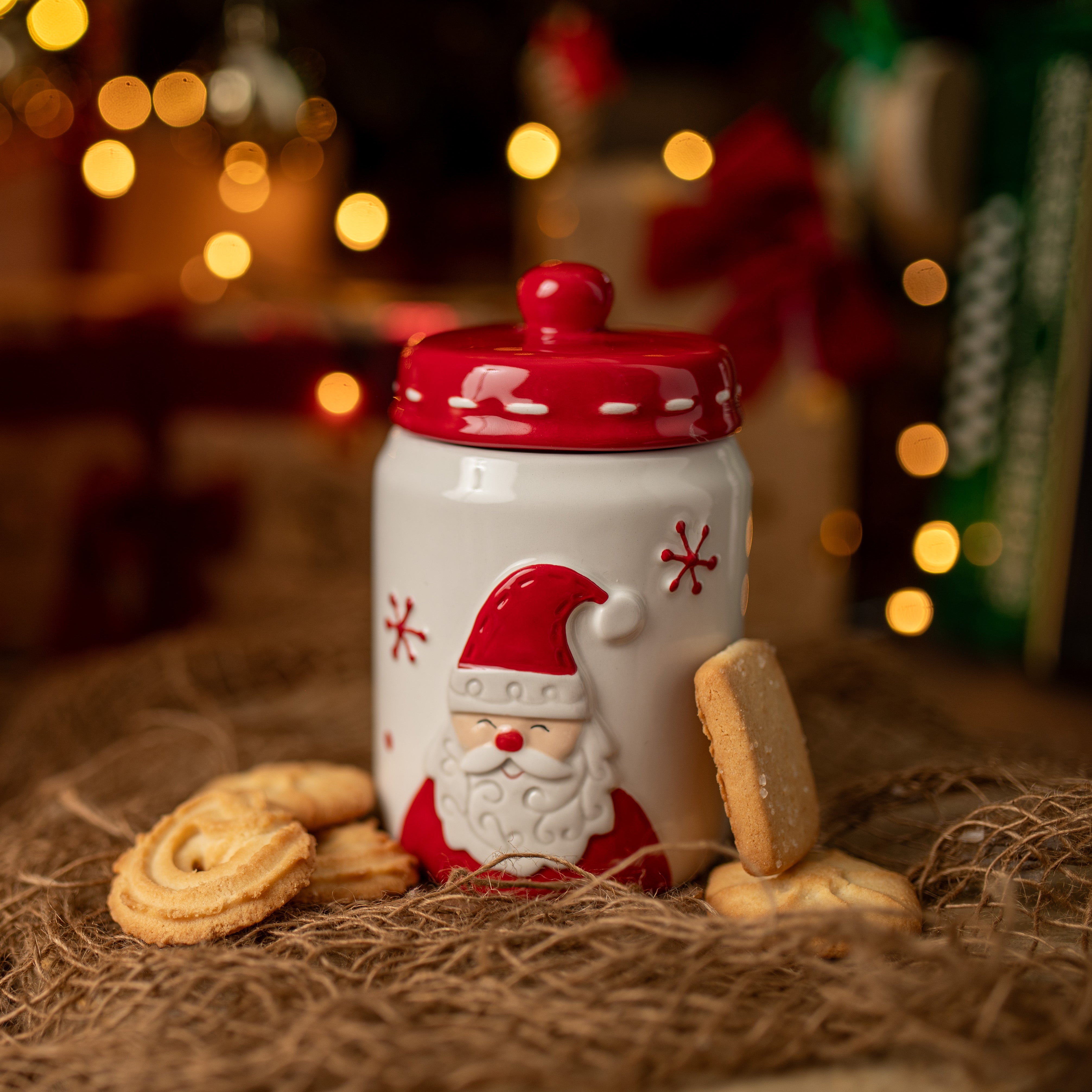 Świąteczny Słoik na Ciasteczka