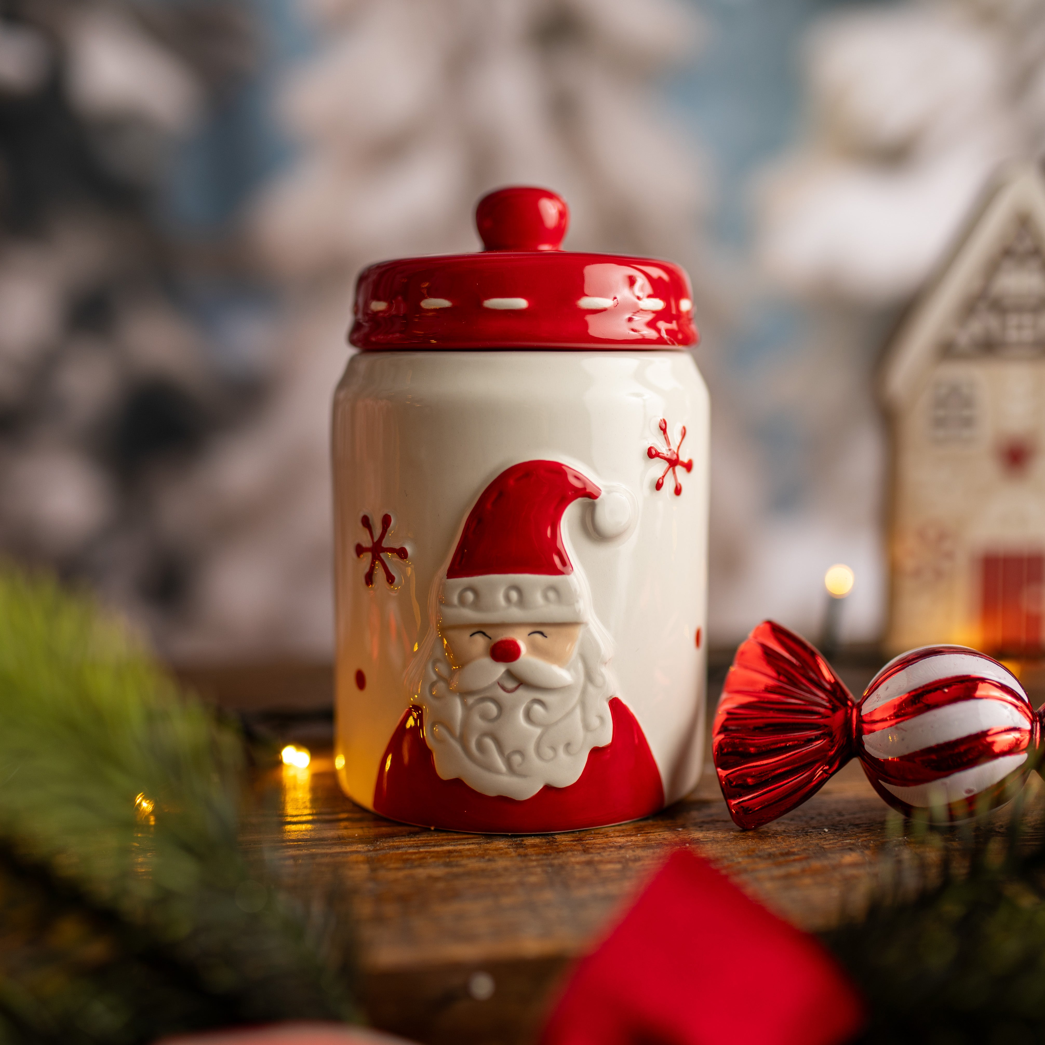 Świąteczny Słoik na Ciasteczka