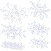 Sztuczne Płatki Śniegu Ozdoby Świąteczne Okno Drzwi