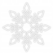 Śnieżka LED 80cm  Ozdoba Świetlna Ozdoba Miejska